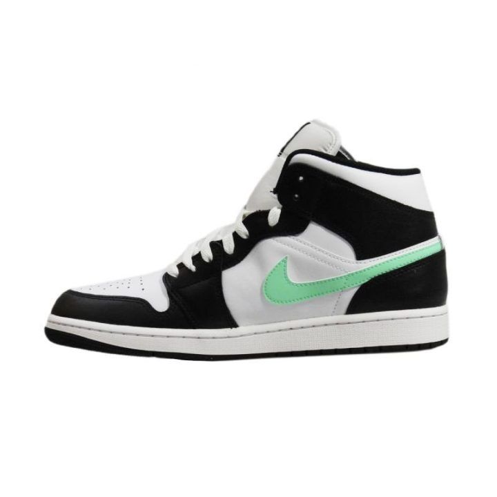 Vyriški sportbačiai aukštu auliuku Air Jordan 1 Mid, balti