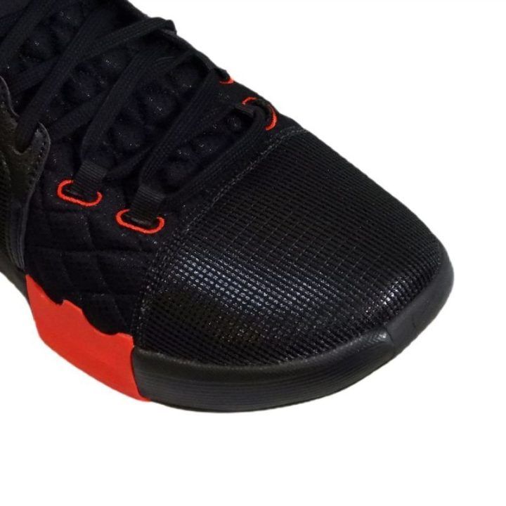 Vyriški krepšinio bateliai Nike LeBron Witness 8, juodi ir raudoni