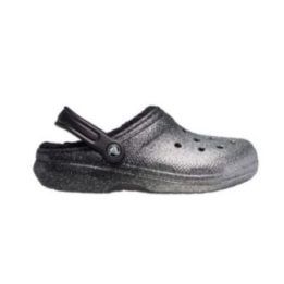 Uniseks klumpės Crocs Classic Glitter Lined, sidabrinės