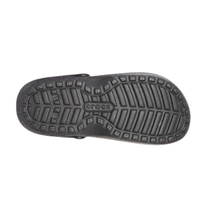 Uniseks klumpės Crocs Classic Glitter Lined, sidabrinės