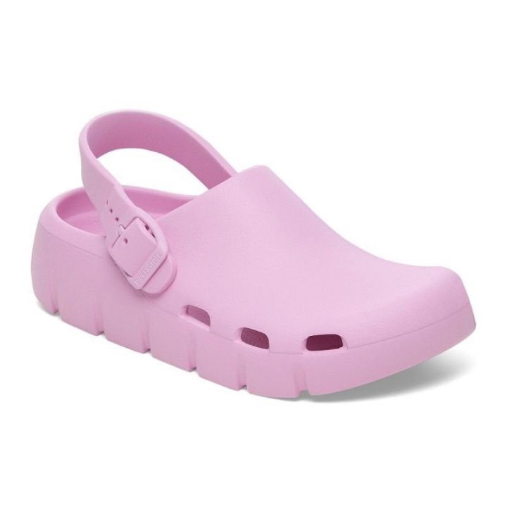 Vaikiškos klumpės Birkenstock Birki-Flow, rožinės