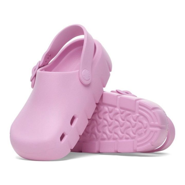 Vaikiškos klumpės Birkenstock Birki-Flow, rožinės