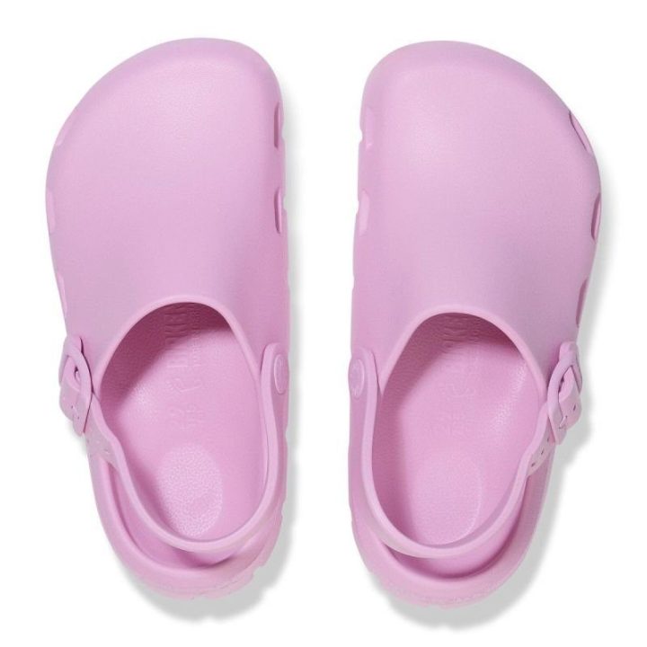 Vaikiškos klumpės Birkenstock Birki-Flow, rožinės