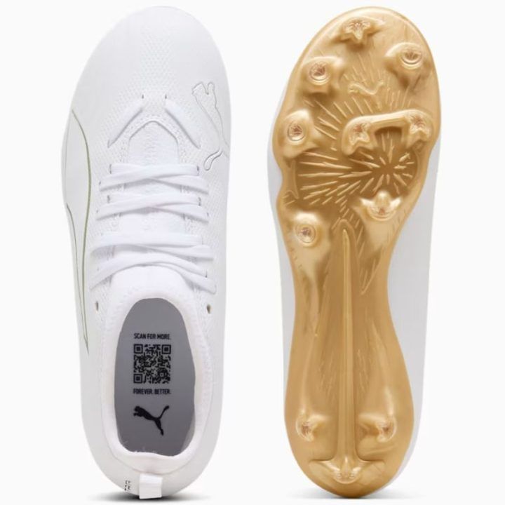 Vaikiški futbolo bateliai su GripControl Puma Ultra 6 Match FG/AG