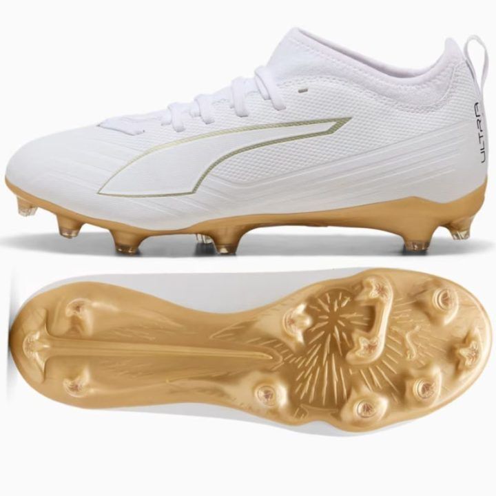 Vaikiški futbolo bateliai su GripControl Puma Ultra 6 Match FG/AG