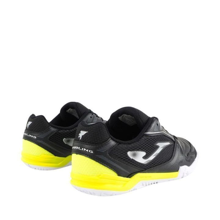 Vyriški salės futbolo bateliai Joma Dribling Indoor, juodi ir geltoni