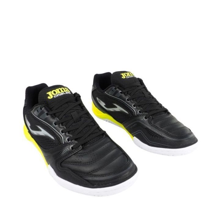 Vyriški salės futbolo bateliai Joma Dribling Indoor, juodi ir geltoni