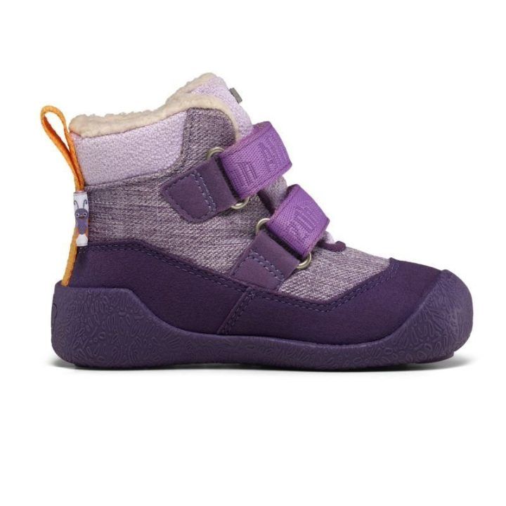 Vaikiški žieminiai batai barefoot tipo Affenzahn Snuggy Butterfly