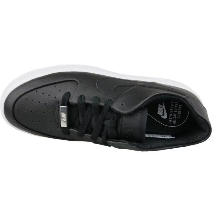 Moteriški odiniai sportbačiai Nike Air Force 1 Sage Low, juodi
