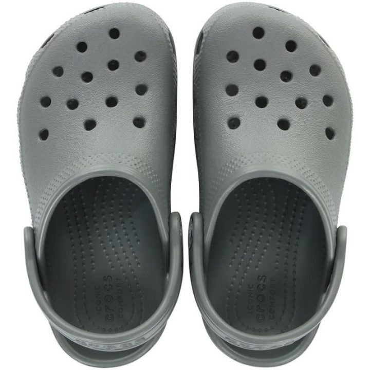Vaikiškos klumpės su pasukamu dirželiu Crocs Classic, raudonos