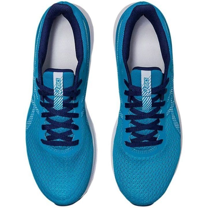 Vyriški bėgimo bateliai Asics Patriot 13, mėlyni ir balti