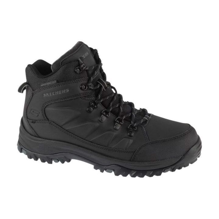 Vyriški žygio batai su membrana Skechers Relment-Daggett, juodi