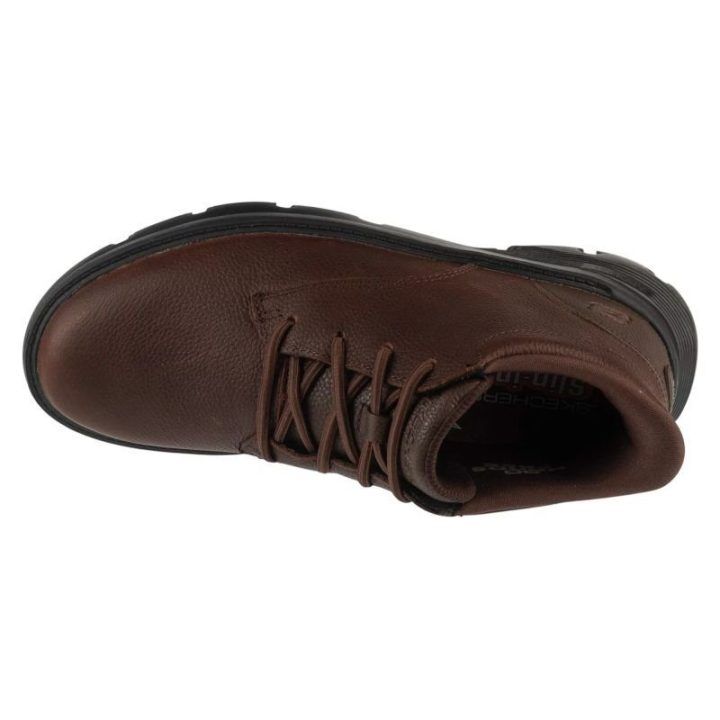 Vyriški įspiriami auliniai batai Skechers Arch Fit Garza, rudi