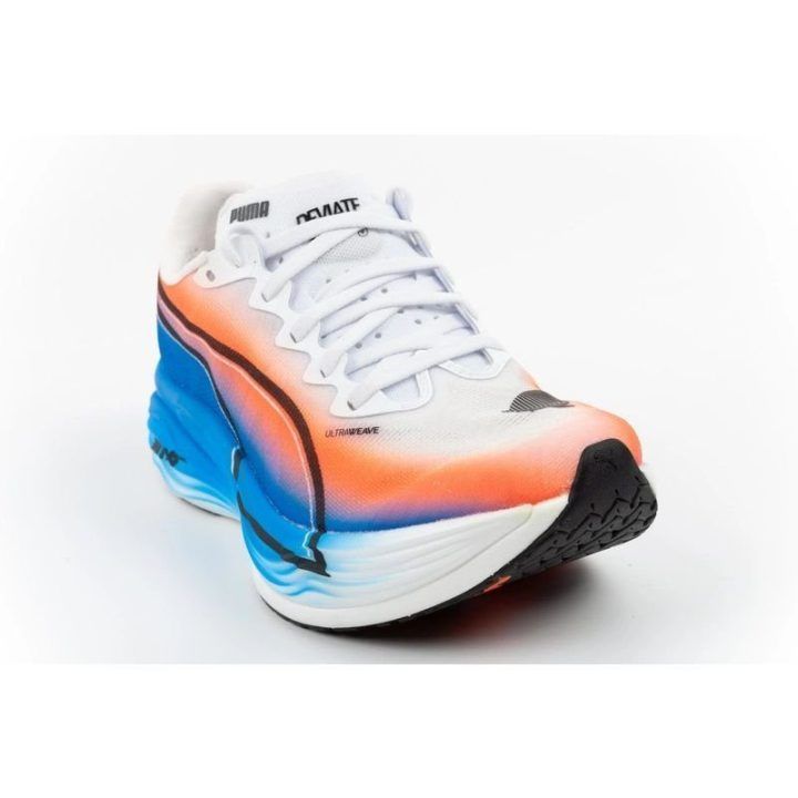 Moteriški bėgimo bateliai Puma Deviate Nitro Elite 3, trispalviai