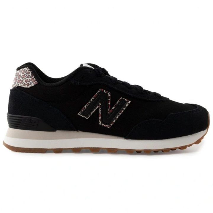 Moteriški zomšiniai sportbačiai New Balance 515, juodi