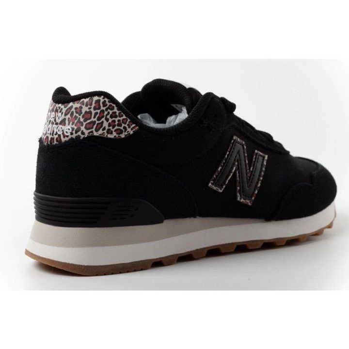 Moteriški zomšiniai sportbačiai New Balance 515, juodi