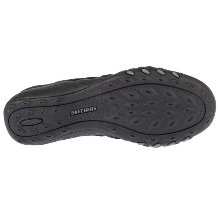 Moteriški įspiriami sportbačiai Skechers Slip-ins: Breathe Easy - Roll With Me, juodi