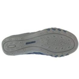 Moteriški įspiriami sportbačiai Skechers Breathe Easy, tamsiai mėlyni