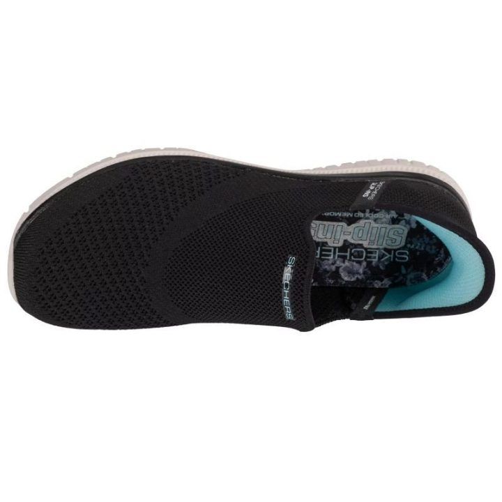 Moteriški įspiriami sportiniai batai Skechers Virtue - Sleek, juodi
