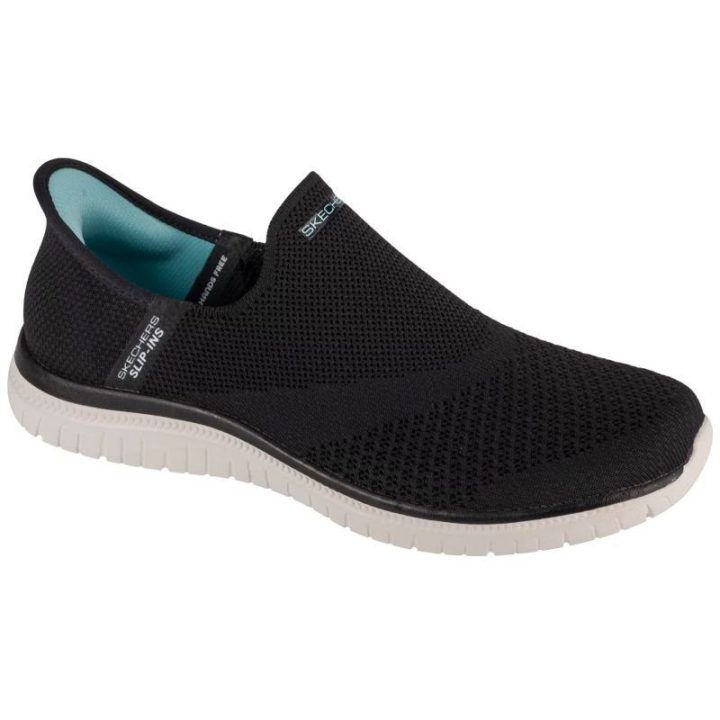 Moteriški įspiriami sportiniai batai Skechers Virtue - Sleek, juodi