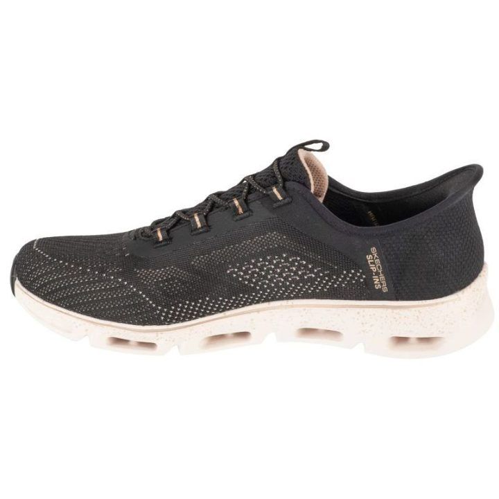 Moteriški įspiriami sportbačiai Skechers Glide-Step, juodi