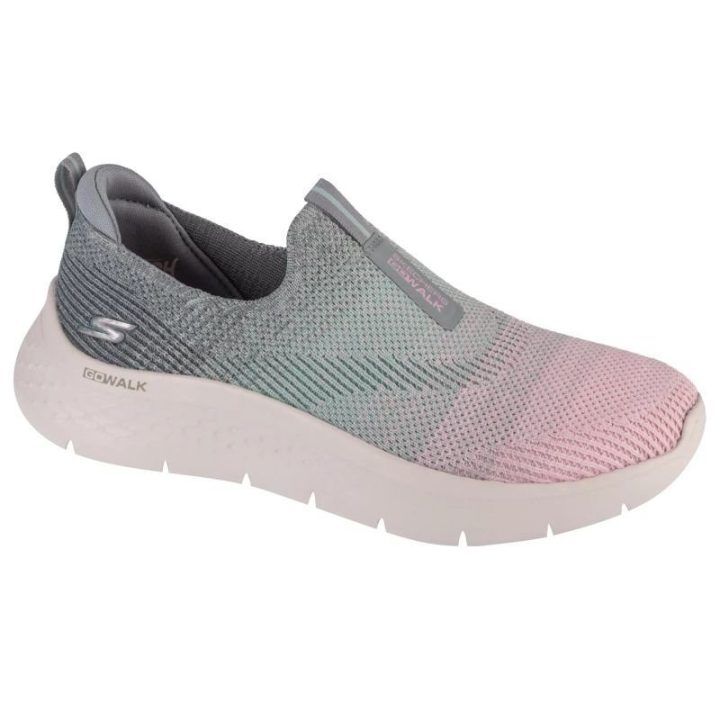Moteriški sportbačiai Skechers Go Walk Flex - Cali Sunset, pilki