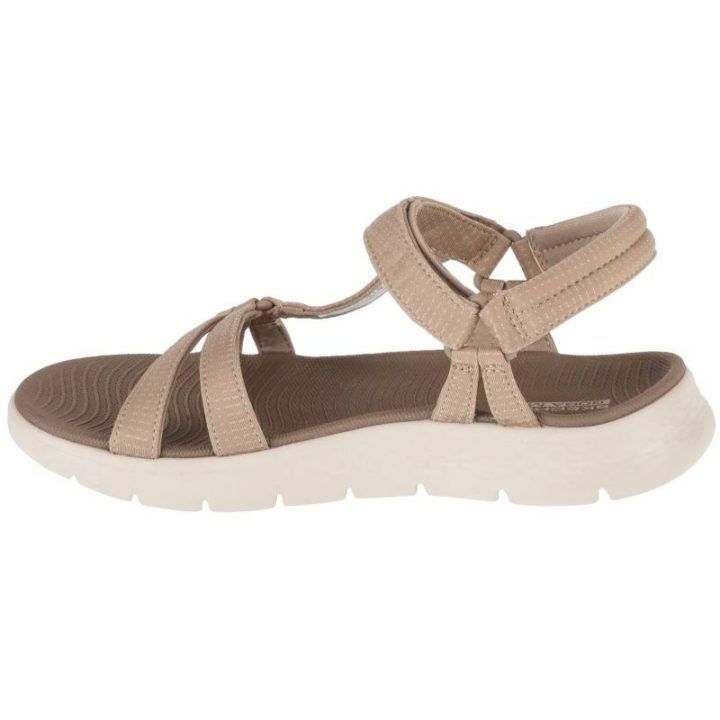 Moteriškos basutės Skechers Go Walk Flex Sandal Sublime, pilkos