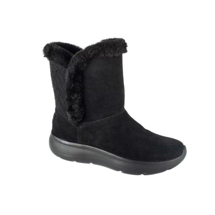 Moteriški žieminiai batai Skechers On-The-GO Encore Snow Flurry, juodi