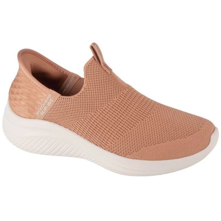 Moteriški įspiriami sportbačiai Skechers Ultra Flex 3.0, rudi