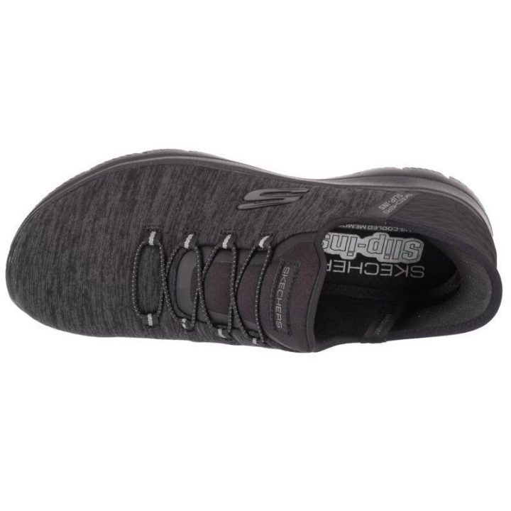 Įspiriami sportbačiai Skechers Summits – Dazzling Haze, juodi