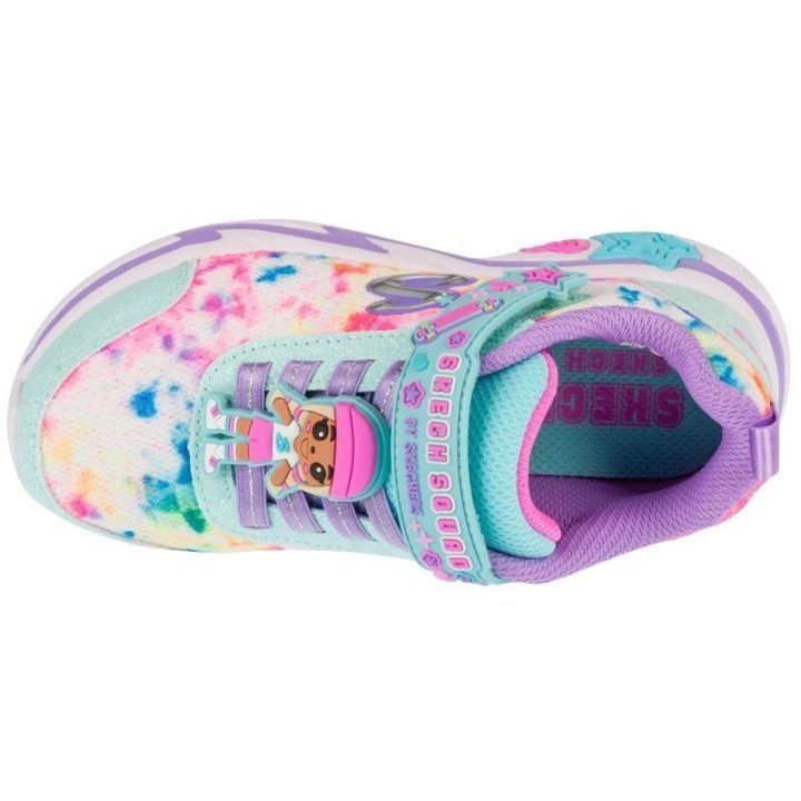 Vaikiški sportbačiai Skechers Skech Squad, mėtiniai