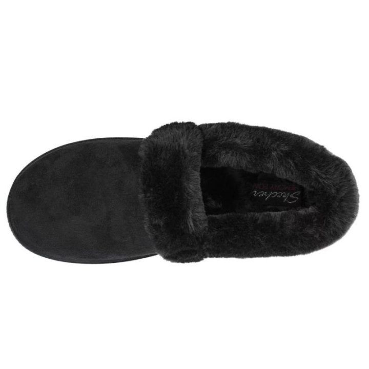 Moteriškos šlepetės Skechers Cozy Campfire-Team Toasty, 32777-BBK, juodos