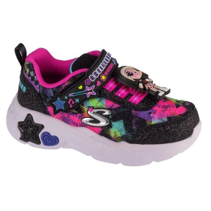 Vaikiški sportbačiai Skechers Skech Squad, juodi