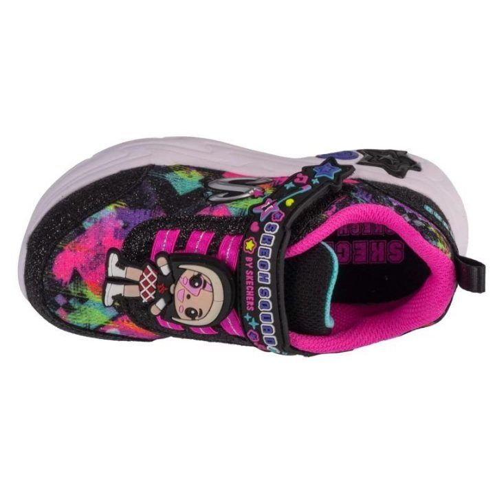 Vaikiški sportbačiai Skechers Skech Squad, juodi