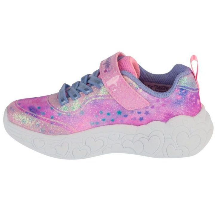Vaikiški sportbačiai Skechers Eternal Heart Lights, rožiniai