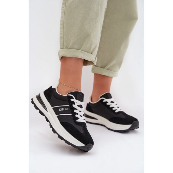 Sportiniai batai moterims Big Star Shoes, juodi Big Star