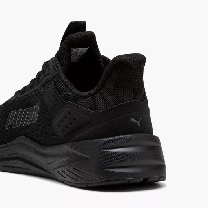 Vyriški sportbačiai Puma FTR Wave, juodi ir tamsiai pilki