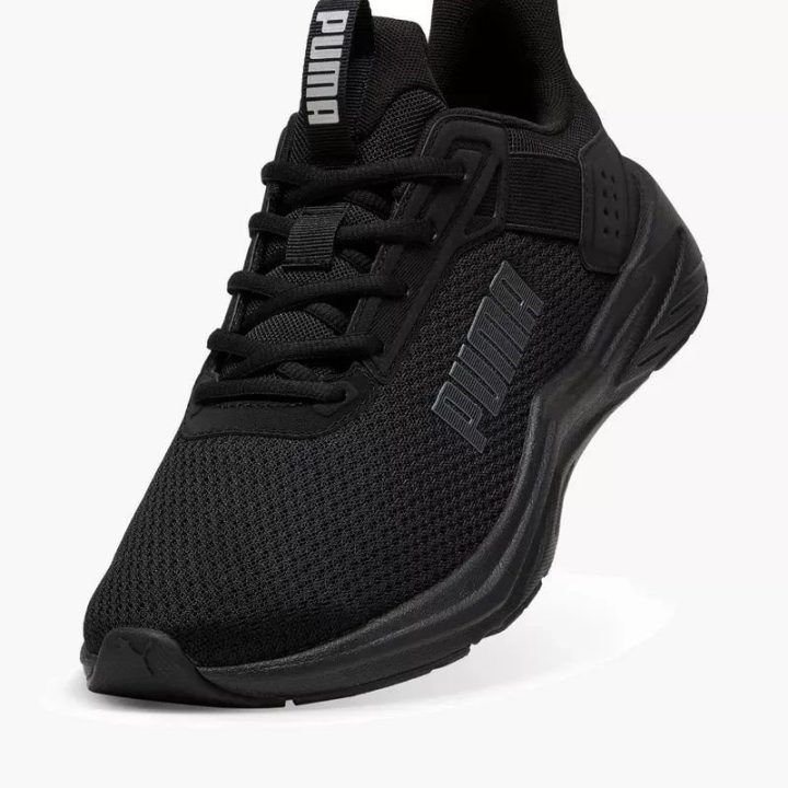 Vyriški sportbačiai Puma FTR Wave, juodi ir tamsiai pilki
