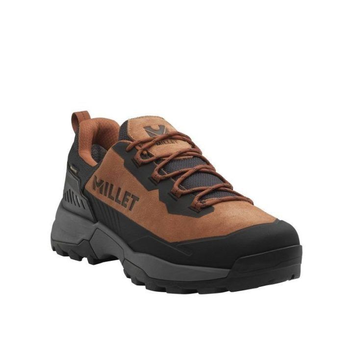 Vyriški žygio batai su GORE-TEX membrana Millet Ubic Low GTX, rudi