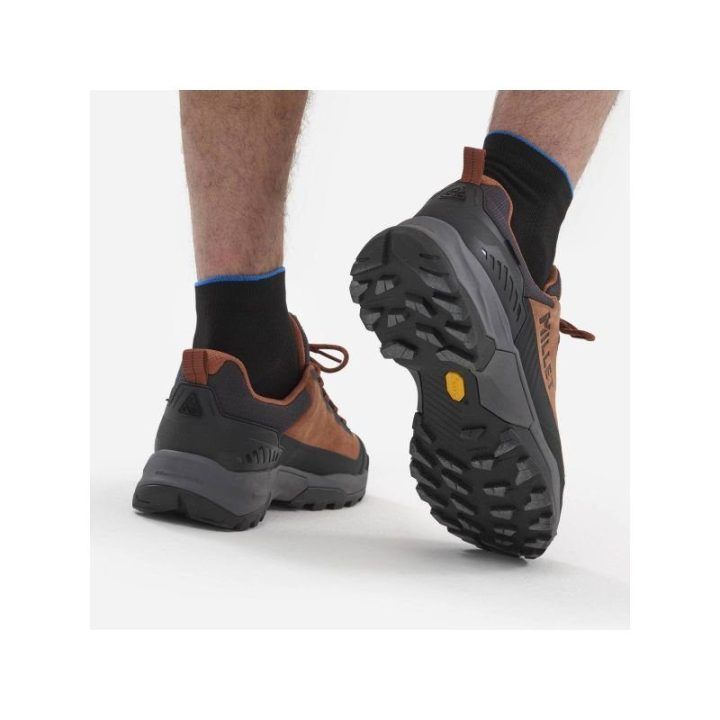 Vyriški žygio batai su GORE-TEX membrana Millet Ubic Low GTX, rudi
