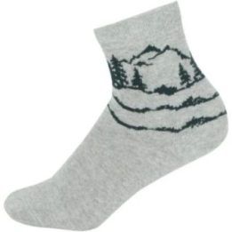 Moteriškos žygių kojinės Viking Boosocks Mid, pilkos