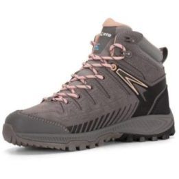 Moteriški zomšiniai žygio batai Trezeta Thunder Leather Mid, pilki