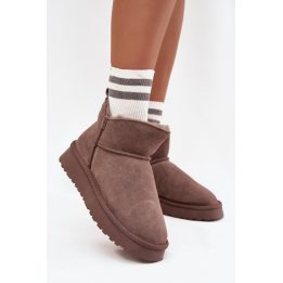 Moteriški sniego batai iš natūralios zomšos Vinceza STEP IN STYLE